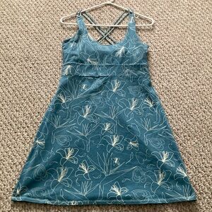 Carve Designs blue floral dress